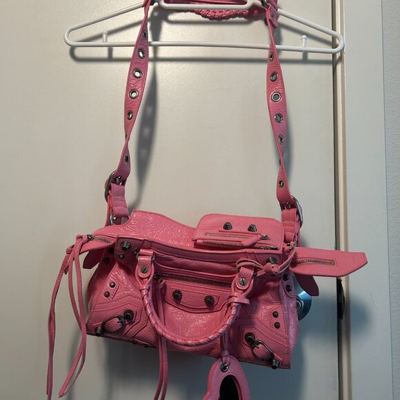 Balenciaga Neo Cagole Handbag XS in Sweet Pink - Picture 13 of 15